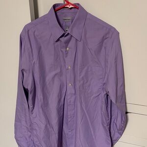 Van Heusen Lavender Fitted Shirt